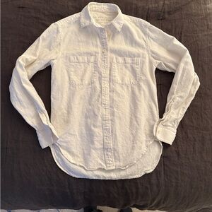 FOUR OBJECTS Work Shirt white button down shirt